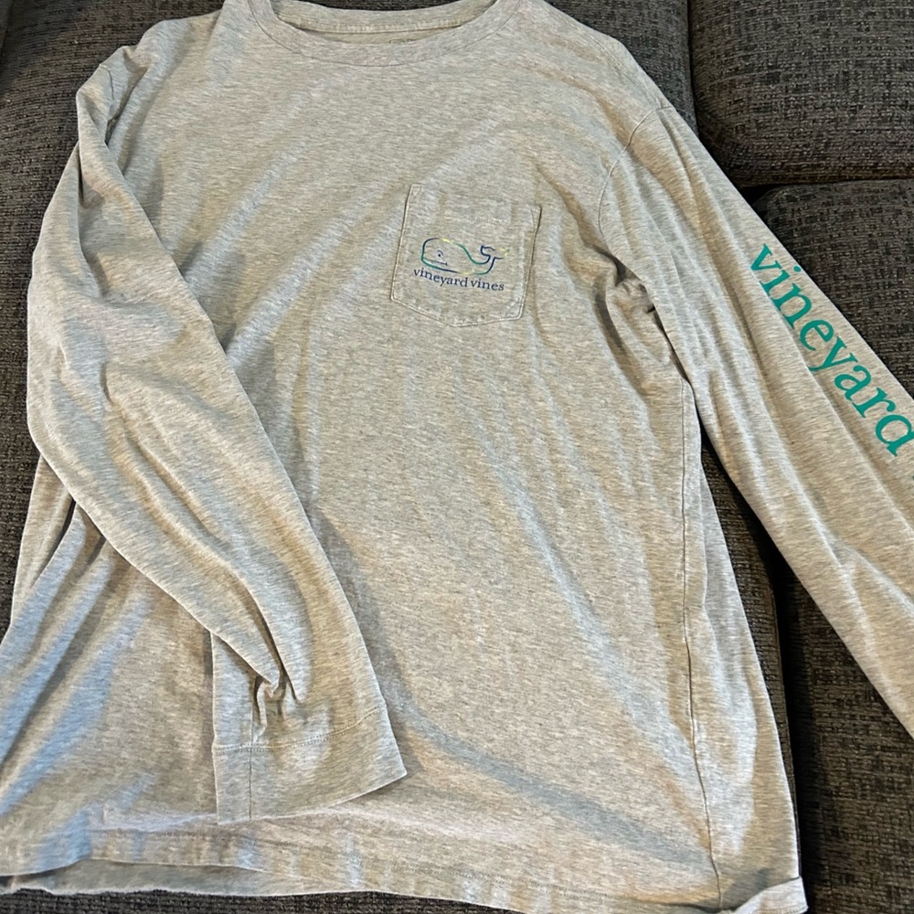 Vineyard Vines Heather Gray Tee